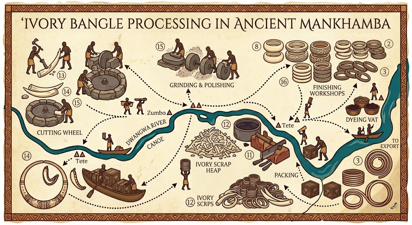 Ivory bangles unearthed at Mankhamba